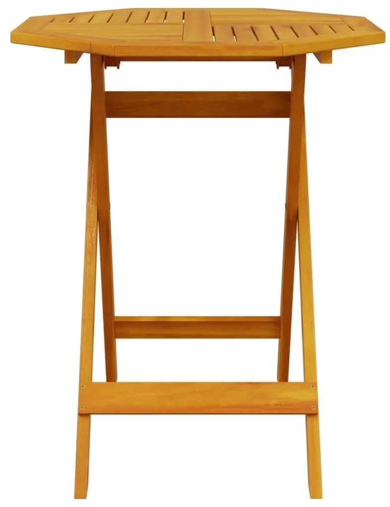 Conjunto de Mobiliário Externo 3 pcs Castanho 70 x 70 x 75 cm
