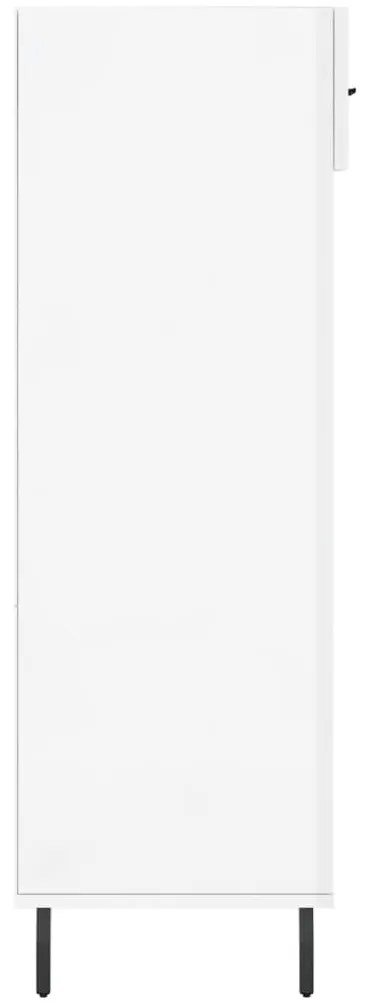 Sapateira 60x35x105 cm derivados de madeira branco brilhante