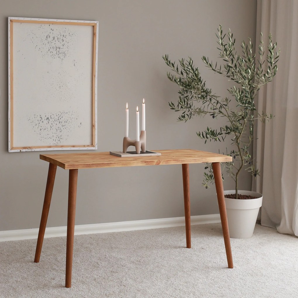 Secretária Cozy – Carvalho – 110 cm x 73 cm x 60 cm