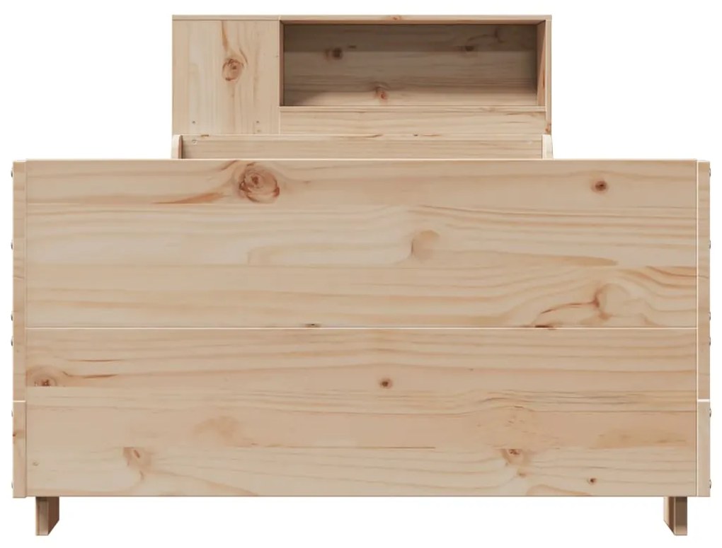 Cama sem colchão 90x190 cm madeira de pinho maciça