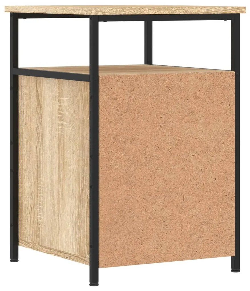 Mesas cabeceira 2 pcs 40x42x60cm deriv. madeira carvalho sonoma