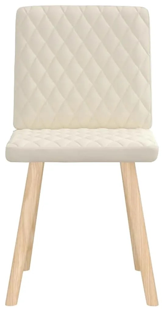 Cadeiras de jantar 2 pcs linho