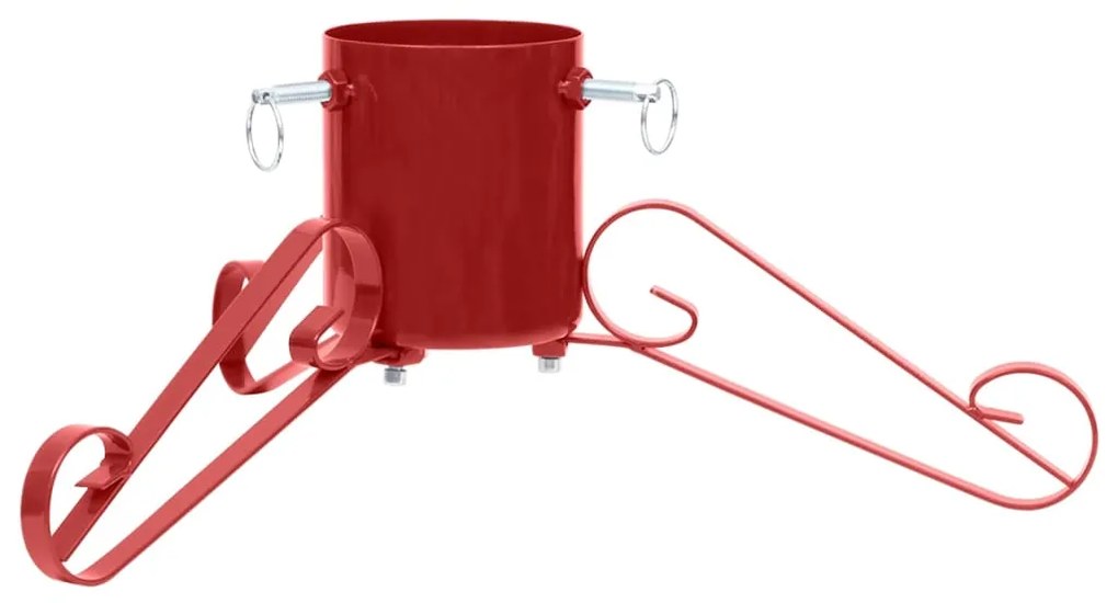 Suporte para árvore de Natal 58x58x21 cm vermelho