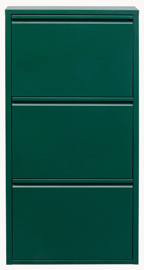 Sapateira de parede com compartimentos rebatíveis Caruso