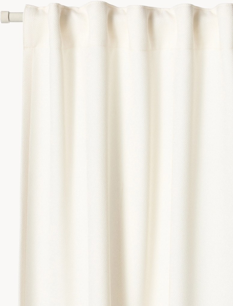 Cortinas opacas multi-banda Joan, conjunto de 2, L 140 cm