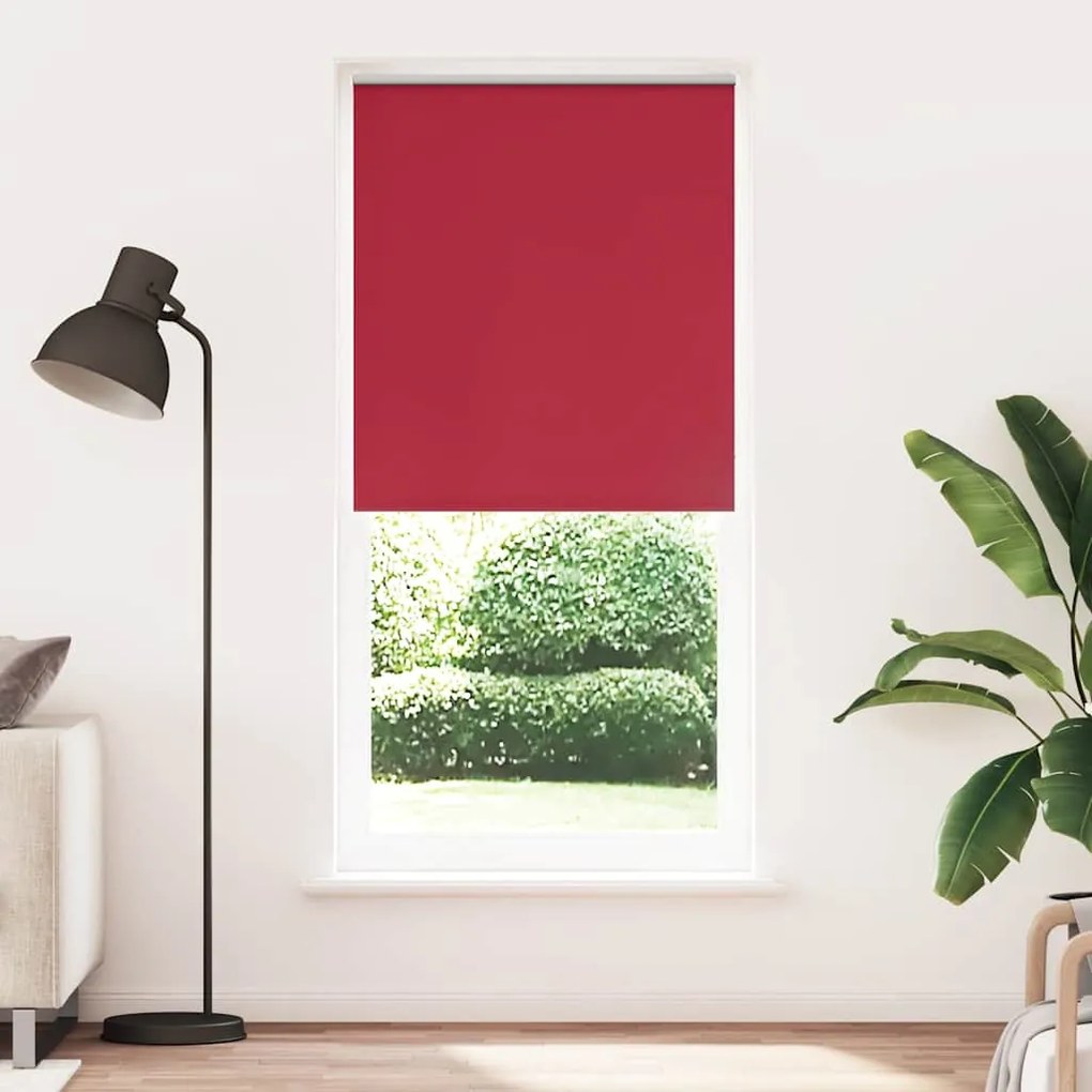 Estore de rolo 120 x 230 cm, Vermelho