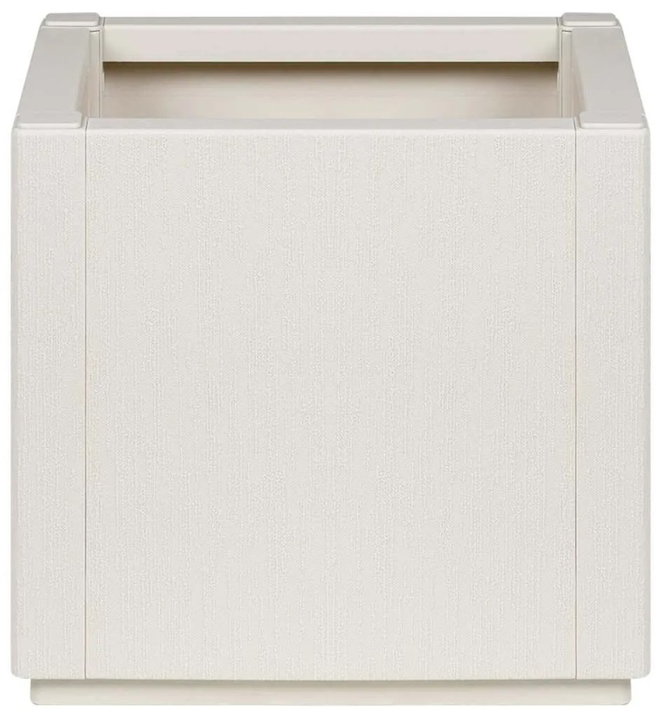 Plantador de Jardim Branco 36 x 36 x 35 cm em PP