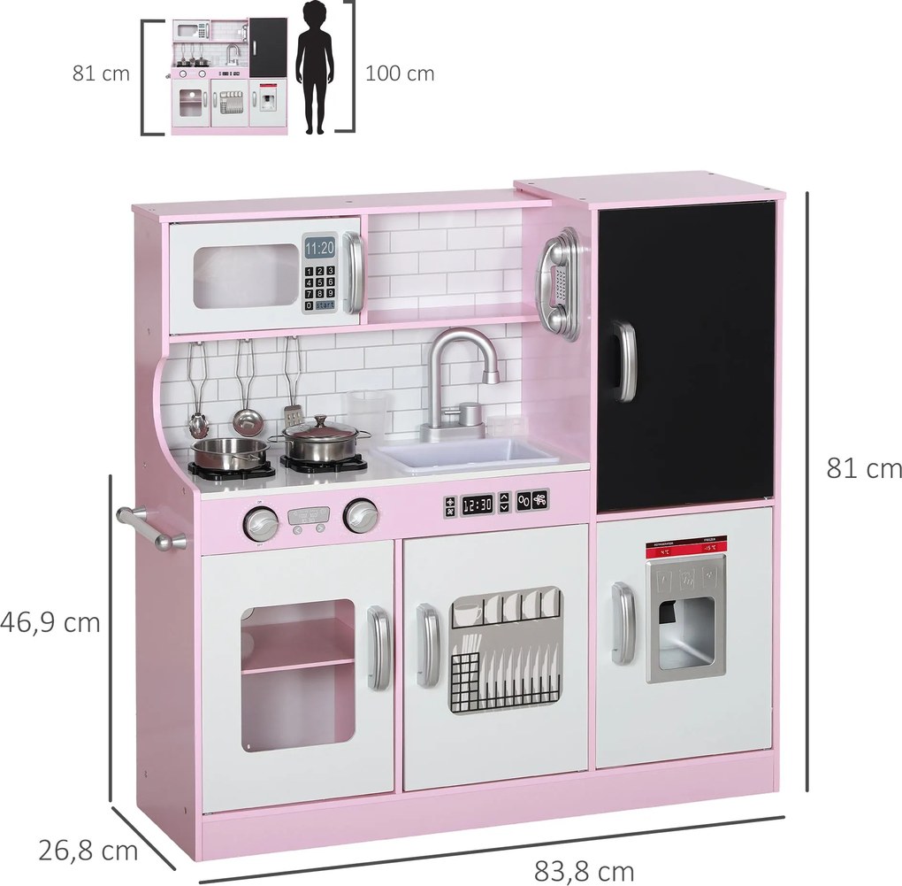 AIYAPLAY Cozinha de Brincar para Crianças acima de 3 anos Cozinha Infa