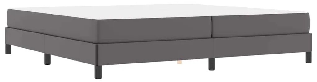 Cama Outros Cinzeto 200 x 200 cm Couro sintético
