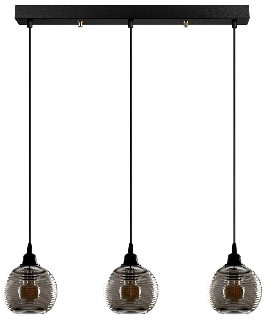 Chandelier Smoked – Fume – 65 x 65 cm