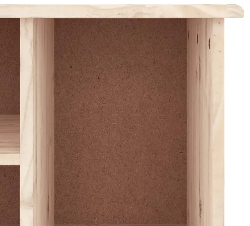 Banco sapateira ALTA 100x35x45 cm madeira de pinho maciça