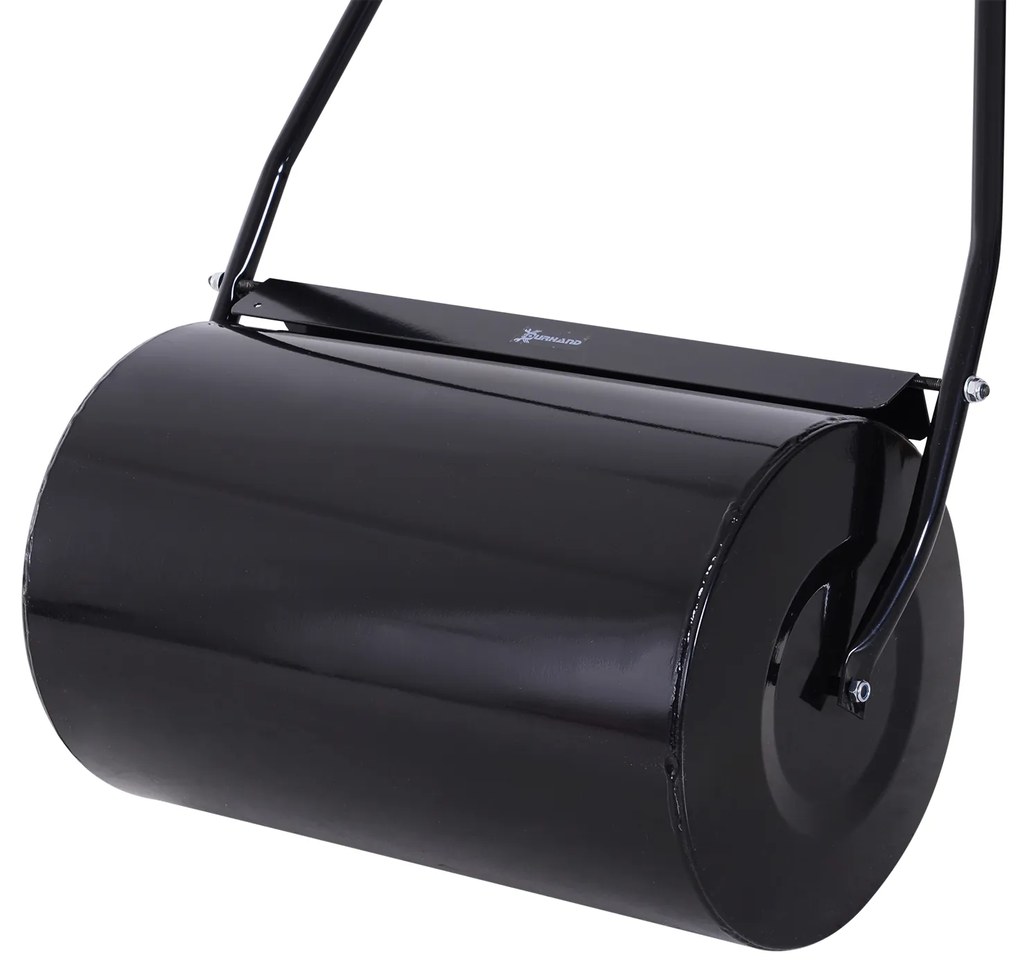 Rolo de Jardim Aço 38L Cheio de Àgua ou Areia Φ50x32cm Asa Desmontável