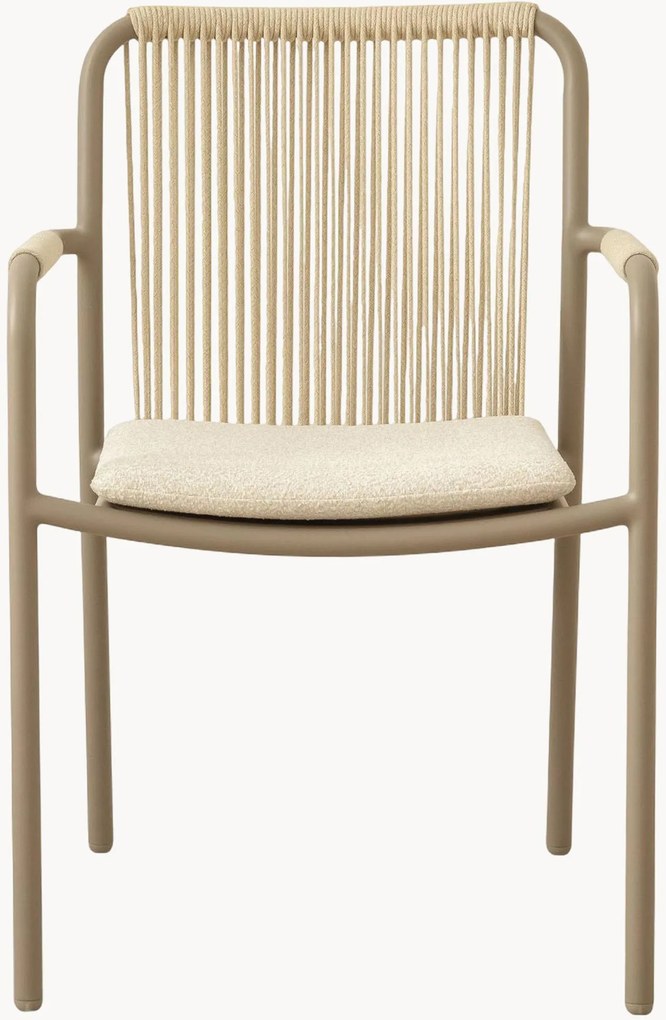 Cadeiras para jardim com apoio de braços Peralta, conjunto de 2