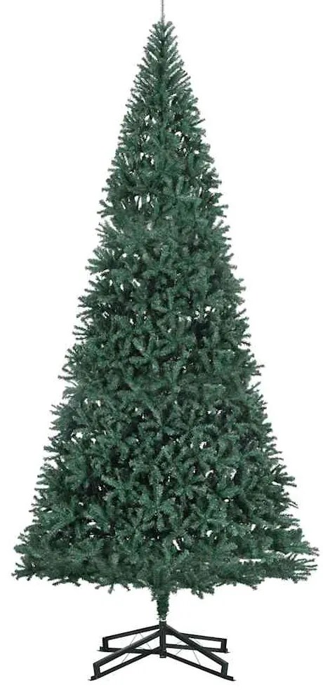 Árvore de Natal artificial com suporte 500 cm PVC verde