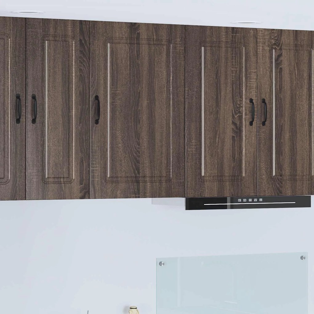 vidaXL Armário de Cozinha Kalmar Carvalho Marrom 40 x 31 x 80 cm