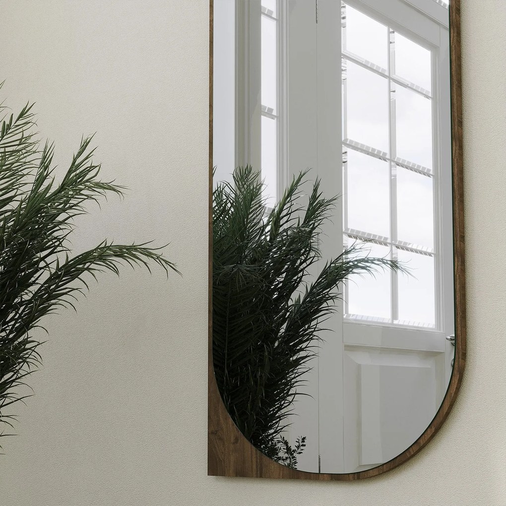 Espelho Livi – Nogueira – 52 cm x 152 cm