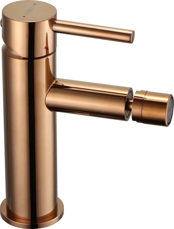 Mexen Elba misturadora de bidé ouro rosa - 74120-60