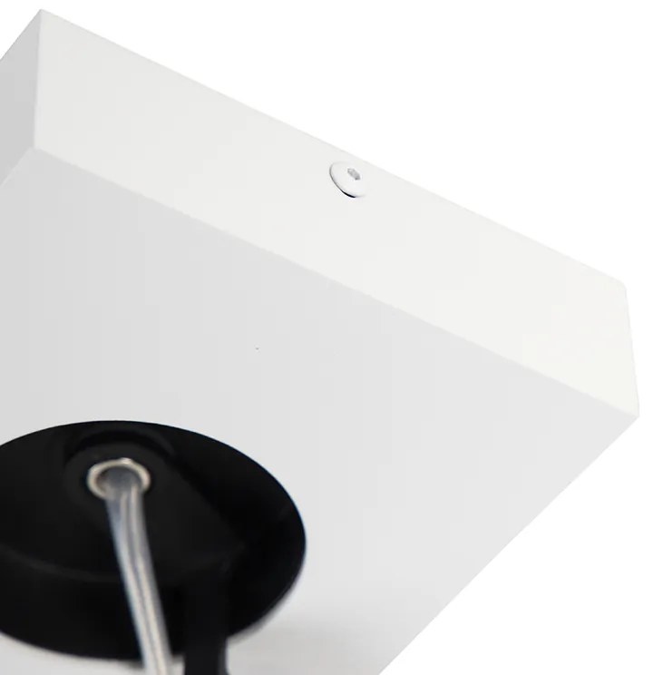 Foco moderno branco rotativo e inclinável - Ga 1 Moderno