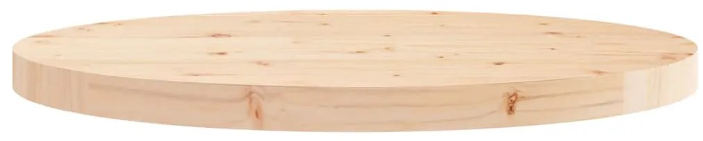 Tampo de mesa redondo Ø60x3 cm madeira de pinho maciça