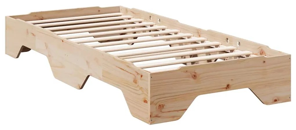 Cama sem colchão empilháveis 90x200 cm madeira maciça