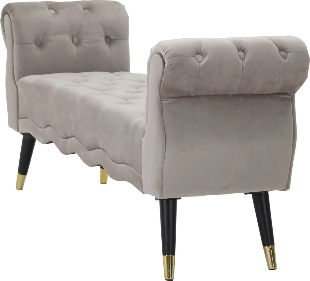 BANCO PARIS 120X40X60 CM CINZENTO