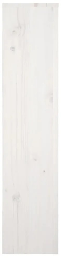 Cobertura de radiador 169x19x84 cm pinho maciço branca