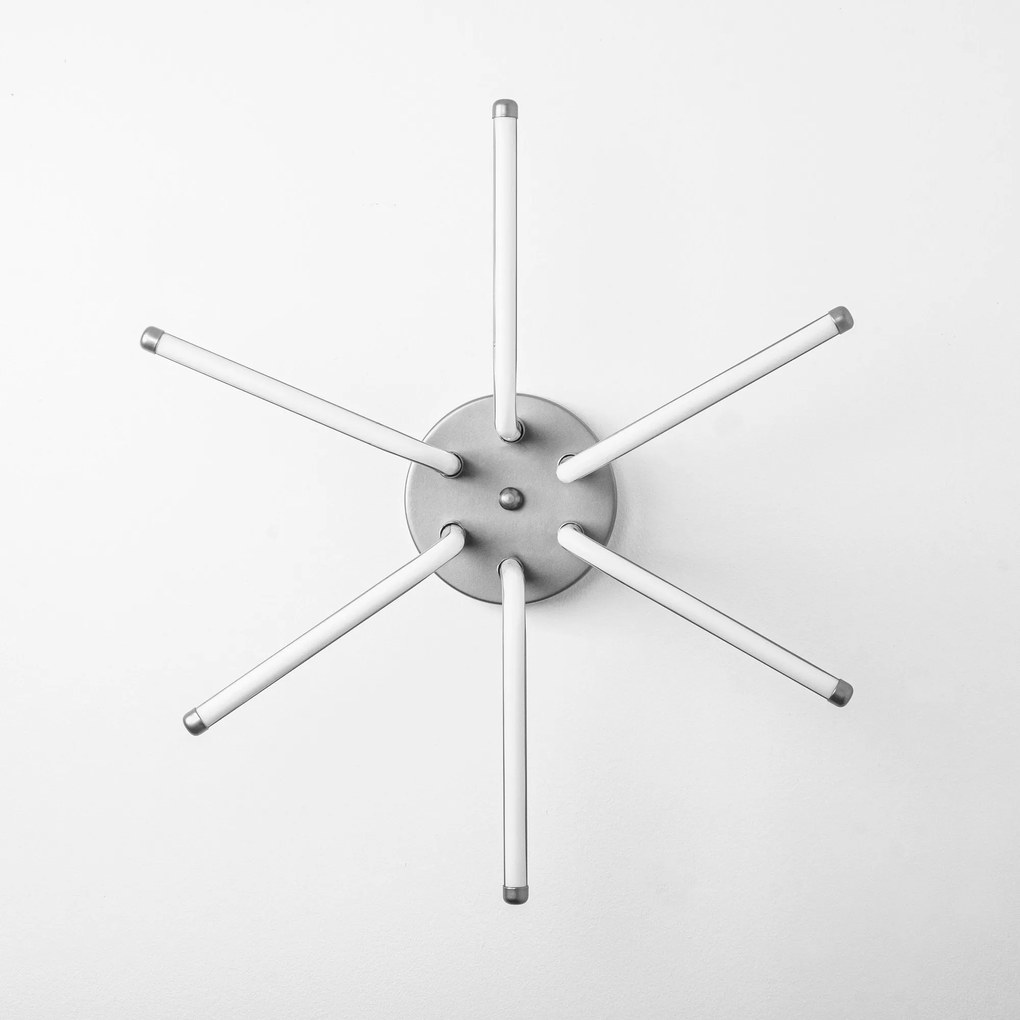 Candeeiro de Teto Leddaisy – Cromado – 55 x 25 x 55 cm