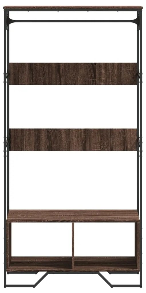 Roupeiro 90x50x180 cm derivados de madeira carvalho castanho
