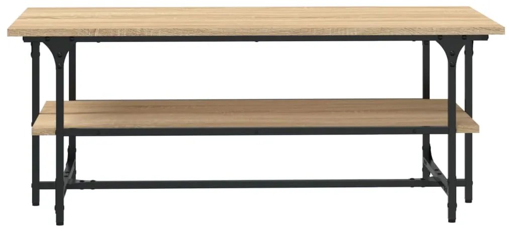 Mesa centro 100x50x40 cm derivados madeira cor carvalho sonoma