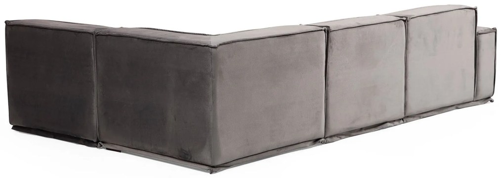 Sofá de Canto Lego – Cinzento – 300 x 190 cm