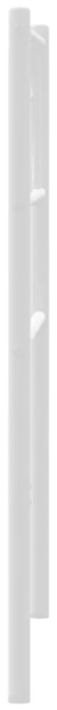 Cabeceira de cama 100 cm metal branco