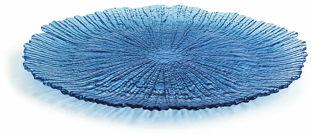 Plat bord Quid Lapa Azul Vidro (32 cm)