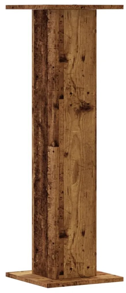 Suportes p/ plantas 2 pcs 30x30x95 cm derivados de madeira