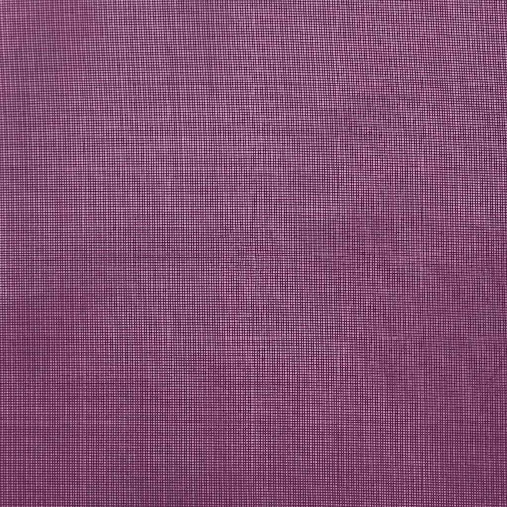 Cortinas de voile com ilhós 2 pcs roxo 140x140 cm