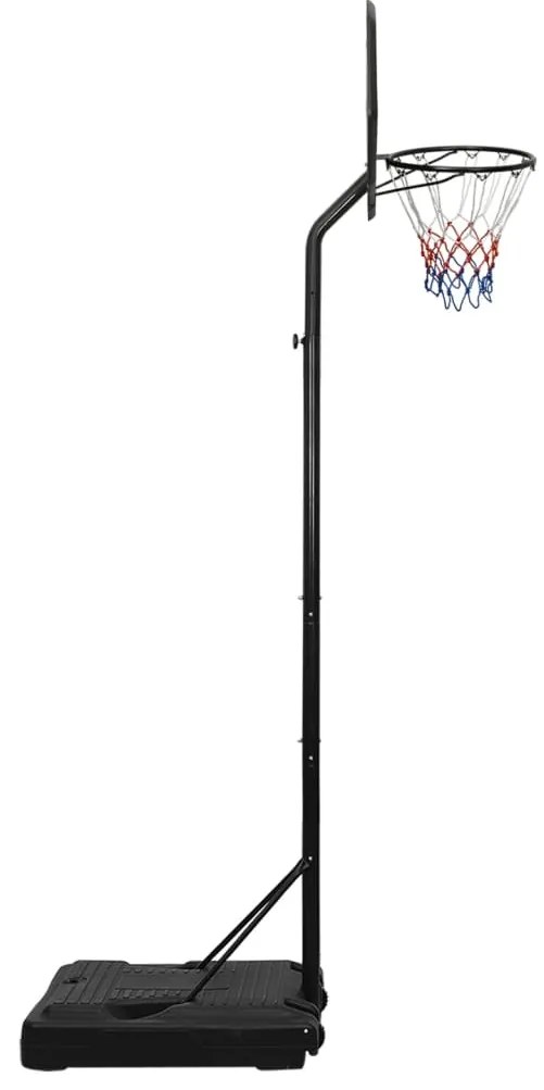 Tabela de basquetebol 282-352 cm polietileno preto