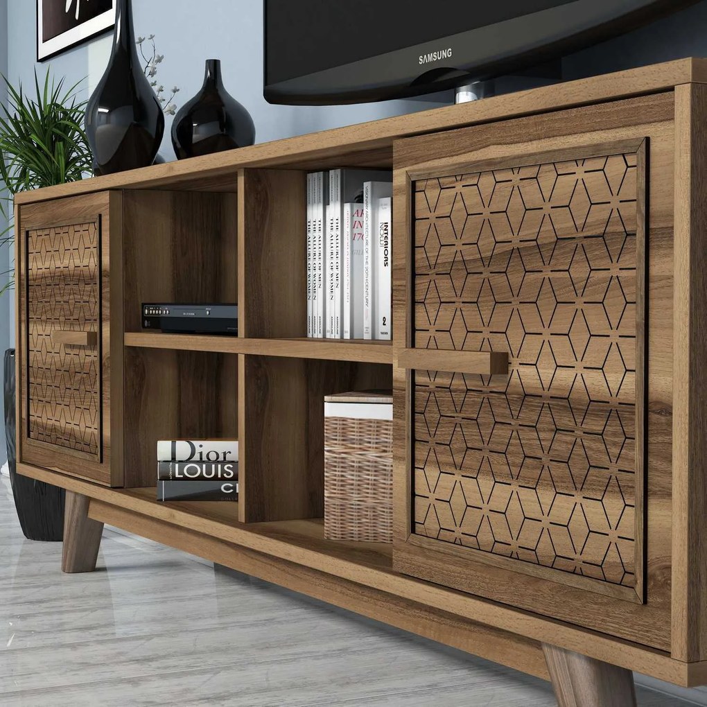 Unidade TV Ayla – Nogueira – 160 cm x 56,2 cm x 35 cm