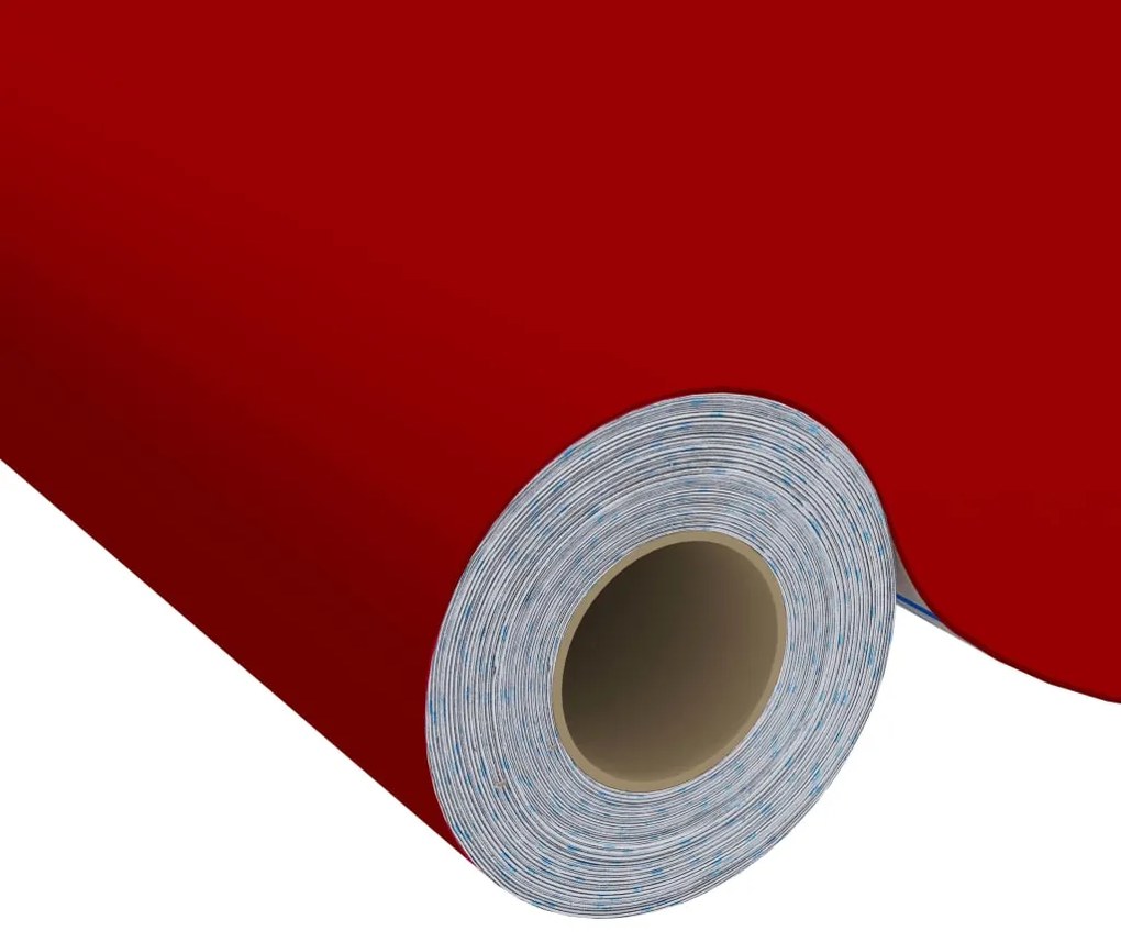 Autocolante para móveis 2 pcs 500x90 cm PVC vermelho