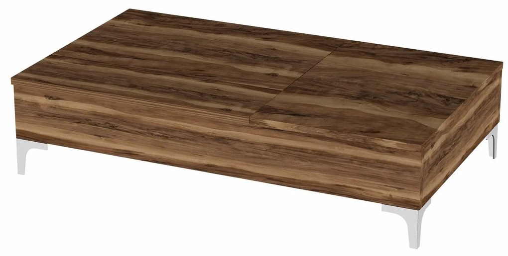 Mesa de Centro Esinti – Nogueira – 121x28x69,2 cm | Tribo Home