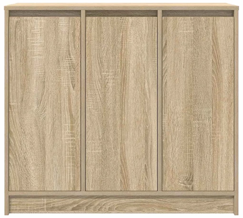 Aparador 85x34x76 cm deriv. de madeira carvalho sonoma