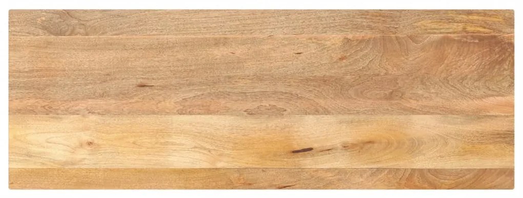 Tampo de mesa retangular 140x60x2,5 cm mangueira maciça