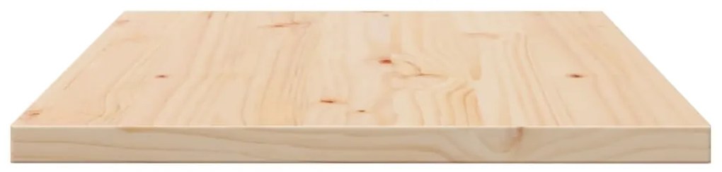 Tampos de mesa retangulares 3 pcs 80x47x2,5 cm pinho maciço