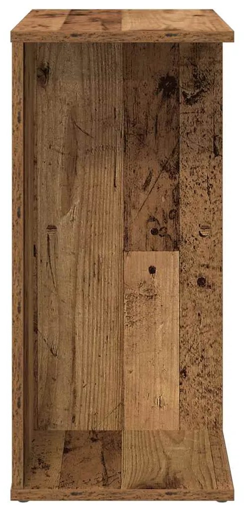 Mesas cabeceira 2 pcs 46,5x29x61cm deriv. madeira madeira velha