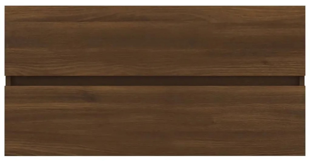 Móvel p/ lavatório 90x38,5x45cm derivado madeira carvalho cast.