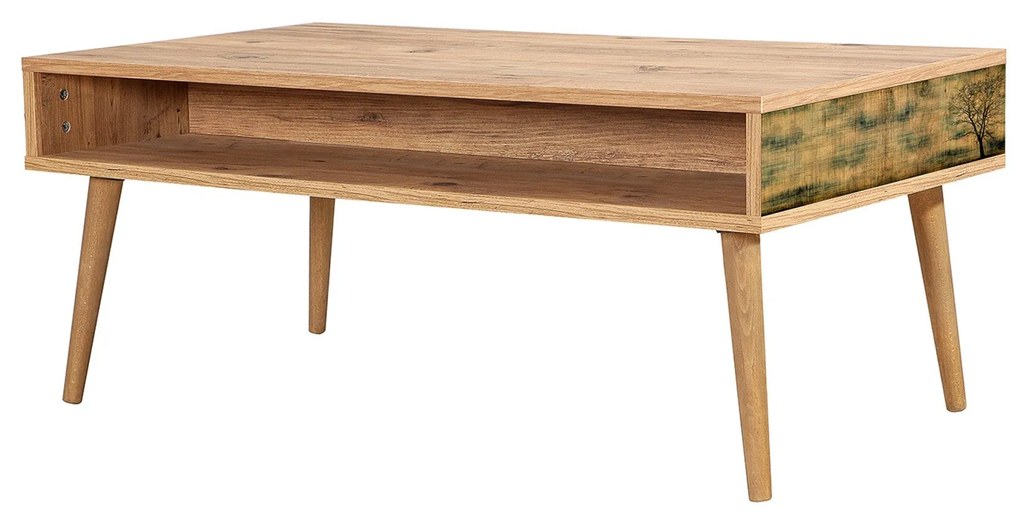Mesa de Centro Viva – Pinheiro Atlântico – 110 cm x 45 cm x 60 cm