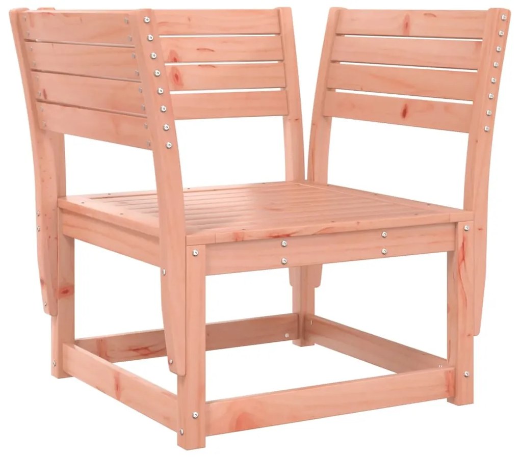 5 pcs conjunto de sofás para jardim madeira de douglas maciça