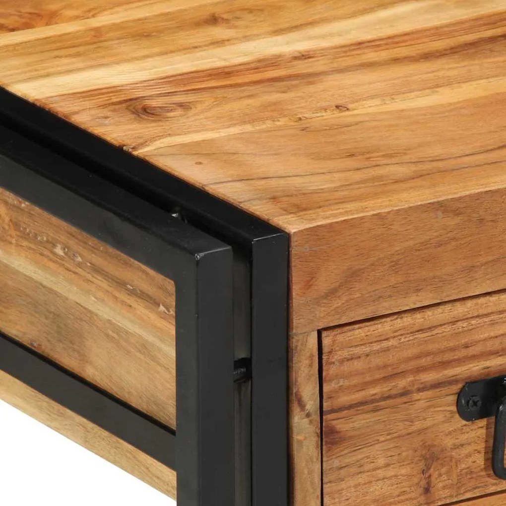 Mesa de Apoio vidaXL 40x40x50 cm em Madeira de Acácia