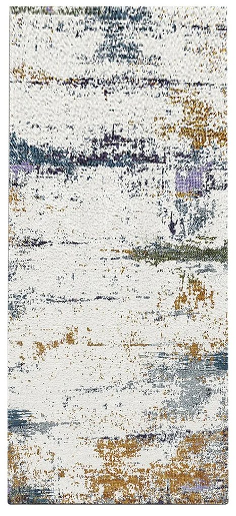 Tapete de Entrada Gastado Djt – Multicolor – 80x200 cm | Tribo Home