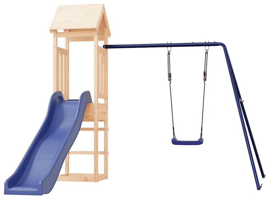 Conjunto de brincar p/ exterior madeira de pinho maciça