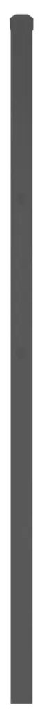 Cabeceira de cama 180 cm metal preto