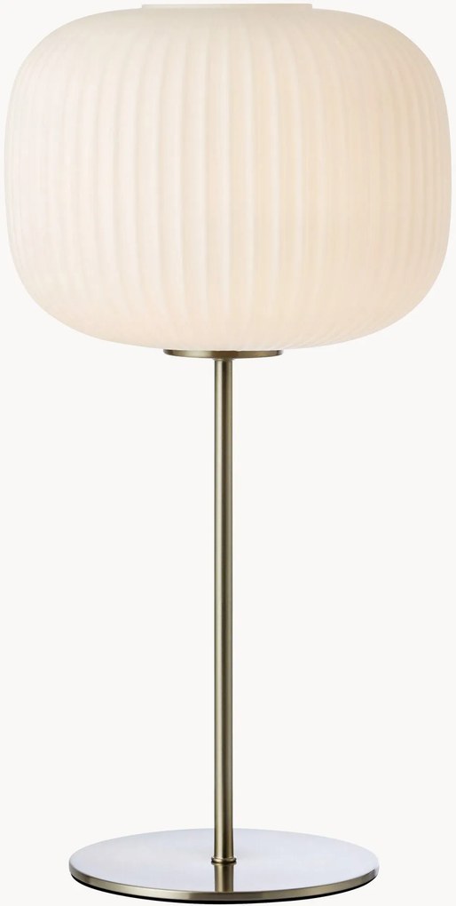 Candeeiro de mesa grande em vidro Sober